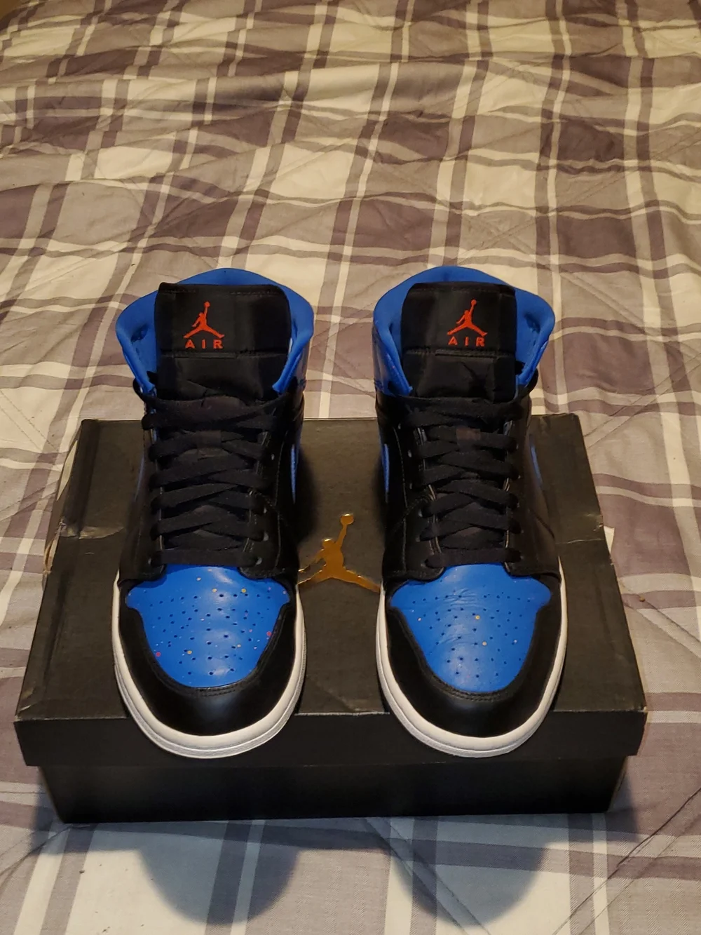 Air Jordan 1 Paint Splatter Size 10.5 Mens's